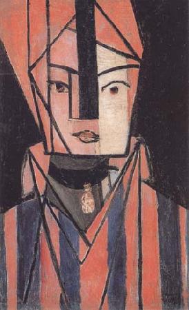 Henri Matisse White and Pink Head (mk35)